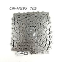 โซ่116l Cn-Hg95 10สปีดโซ่จักรยานเสือภูเขาสายใช้ในจักรยาน Mtb Hg95โซ่ล้ออิสระ10คาสเซ็ตความเร็วสูง