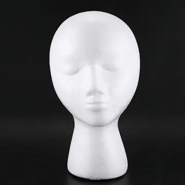 Flocking Foam Mannequin Head Model Photography Props Adult