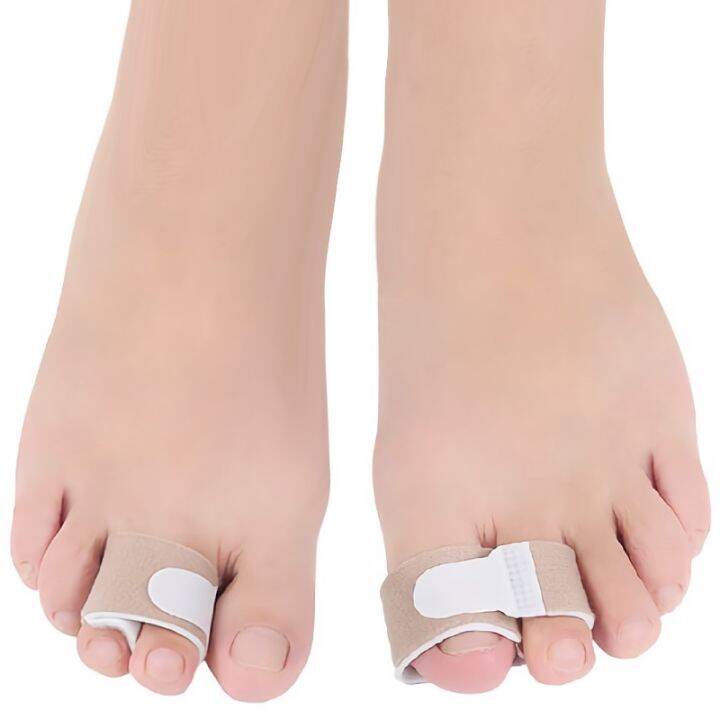 5Pieces Hammer Toe Orthopedic Overlapping Separators Finger Feet Care Corrector Bandage Hallux
