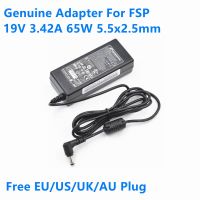 2ปีของแท้19V 3.42A 65W FSP FSP065 REBN2 FSP065 RBBN3อะแดปเตอร์ AC สำหรับ ASUS X555U K501UW MEDION E6232แล็ปท็อปชาร์จ