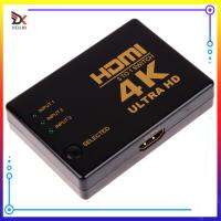 [Kclub] 4K * 2K 3in 1out สวิตช์ HDMI ฮับตัวแยก TV สวิตช์แบบอัลตร้า HD ปิดป้องกัน HDTV PC