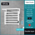 Bathroom Electric Bath Towel Warmer Heating Towel Shelf Rack Household 55℃ Thermostatic Towel Dryer Shelf Heater. 
