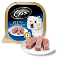 Cesar อาหารสุนัข รสเนื้อวัวและทูน่า 100G