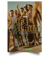 ▥✉✚ Fire Island ภาพยนตร์ Art ฟิล์มพิมพ์ผ้าไหมโปสเตอร์ Home Wall Decor 24x36inch