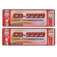 กรอบป้ายทะเบียนกันน้ำ LIVERPOOL ยาว-ยาว CD-9999