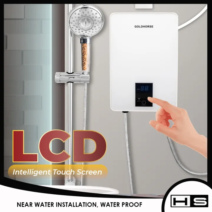 HS 6000W Great Standard Instant Electric Water Heater Shower with