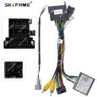 SKYFAME Car 16 Pin Stereo Wire Harness Adapter With Canbus Box Decoder For CHANA Changan CS35/CS55/CS75/CS15