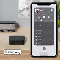 กับตัวรับ AirPlay2ระบบเสียงโครมแคสต์ระบบสตรีมเมอร์ WiFi แบบหลายห้อง Alexa Siri Google Ass