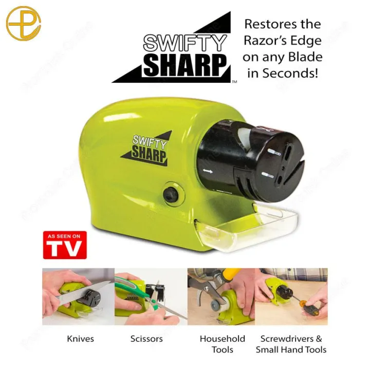 Swifty Sharp Precision Power Sharpening Motorized Knife Shappener ...