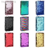 ◈♂✼ Creative Sequins Notebook Notepad Glitter Diary Memos Stationery Office Supplies Stationery 78 Sheets Newest L29k