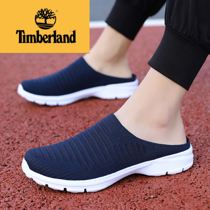 timberland-รองเท้าแตะแฟชั่นครึ่งเพนนี-ผู้ชายloafersสบายรองเท้าเปิดส้นรองเท้ากีฬาผู้ชายรองเท้าน้ำหนักเบารองเท้าผ้าใบผู้ชายรองเท้าผ้าใบระบายอากาศผู้ชาย-รองเท้าผู้ชายรองเท้าแตะขนาดใหญ่สำหรับผู้ชาย-45-46-