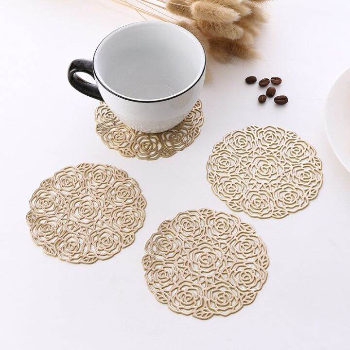 rose-flower-pattern-round-hollow-pvc-placemat-ins-western-table-mat-heat-insulation-pad-non-slip-coaster