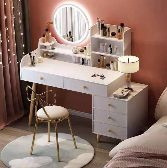 Dressing Table With Vanity Mirror Dressing Table With Mirror LED Light