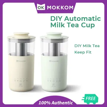 5 in 1 Portable Electric Coffee Maker Multictional Milk Tea Machine Milk  Frother Automatic Tea Maker DIY Milk Tea Office 350ml