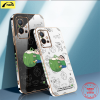 【นาโน】เคสสำหรับ VIVO V25 X70 X60 X80 Z1โปรพลัส X70T S12 S10E Y15 T1 S15E Y17 Y15 Y12 U3X น่ารัก5G ฝาครอบคู่น่ารักสำหรับเด็กผู้ชายเด็กผู้หญิง