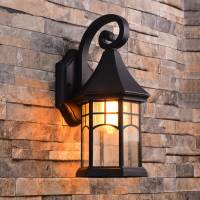 E27 Bulb Vintage Wall Lamp Outdoor Lighting LED Street Garden Villa Porch Lights Waterproof For Patio Bronze Sconce Lighting