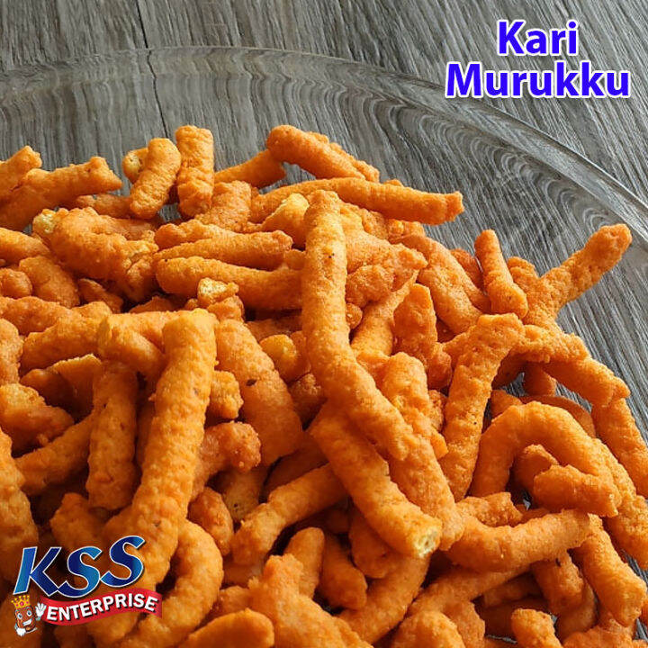 K Snacks Kari Murukku Spicy Curry Muruku 200g 400g 800g | Lazada