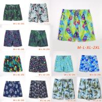 Spot Shorts Mens Casual Printed Turtle Vilebrequin Surfing Beach Pants Foreign Trade Can Be Sent on Behalf