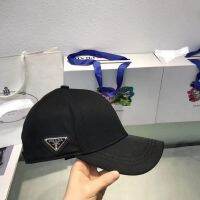 2023﹊☍ Internet celebrity popular P letter hat for men and women with inverted triangle mark Yang Mis same style baseball cap high quality fashionable peaked cap