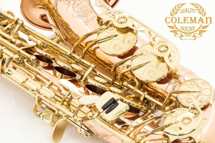 แซกโซโฟน-saxophone-alto-coleman-clc-557a-phosphor-copper