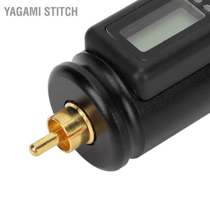 g2ydl2o-yagami-stitch-พาวเวอร์ซัพพลายสัก-แบตเตอรี่-rca-1500mah-พร้อมจอแสดงผลดิจิทัล-led