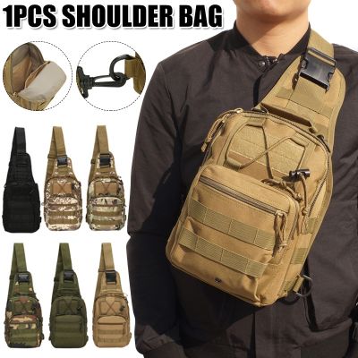 2023 New Fashion Mens One Shoulder Backpack Sling Chest Pack Mini Military Outdoor Hiking Travel Bag Waterproof Luxury Portable