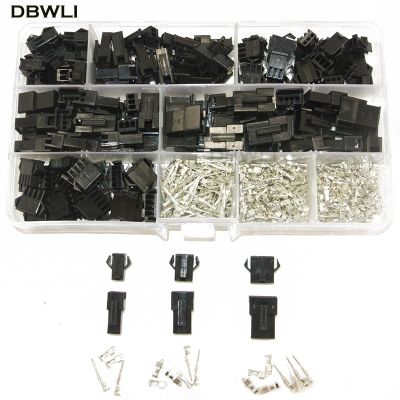 ◊ SM2.54 Kits 480pcs 20 sets Kit in box 2p 3p 4p 2.54mm Pitch Female and Male Header Connectors Adaptor