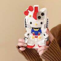 [Chaoke digital branch] 3D น่ารัก Sanrio เคสโทรศัพท์ลาย Hello Kitty สำหรับ Iphone 11 12 13 14 Pro Max Plus SE 2020 Y2k เคสนิ่มทำจากซิลิโคน