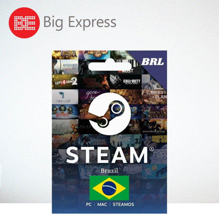 Steam Brazil Gift Card