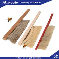 Manooby ใหม่ล่าสุดแปรงกวาดผึ้งด้ามจับยาวแปรงสำหรับเลี้ยงผึ้งเครื่องมือกวาดอุปกรณ์เสริมสำหรับการเพาะเลี้ยงสัตว์น้ำคุณภาพสูงแปรงแฟชั่น