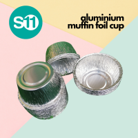 50/100 Set 130Ml Round Aluminium Foil ถ้วยมัฟฟินแบบใช้แล้วทิ้ง/แม่พิมพ์คัพเค้ก14081