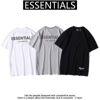 FOG ESSENTIALS ลอสแองเจลิส จำกัด 3M เสื้อยืดแขนสั้นหลวมสะท้อนแสง