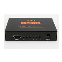 【cw】hdmi Distributor One to Four 4k hdmi1 Sub- 4 Screen splitter 1 into 4 Out One Input and Four Output HD Frequency Divider 【hot】