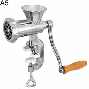 Manual Meat Grinder & Sausage Noodle Dishes Handheld Making