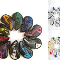 ✟ Hot selling a variety of golf club covers leather material exquisite embroidery unisex club head protective cover