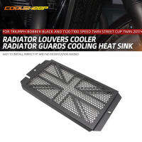 Radiator Guard Motocycle For Bobber Black And T120 T100 Speed Twin Street Cup Twin 2017 Grille Cover Tank Protection