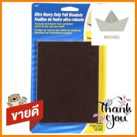 สักหลาดแบบเหลี่ยม SOFT TOUCH 4.5x6 นิ้ว สีน้ำตาลSQUARE FELT PAD SOFT TOUCH 4.5X6" BROWN **หมดแล้วหมดเลย**