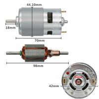 มอเตอร์ไฟฟ้า 775 12 v 12000 100w 1.2a รอบ Micro High Speed Power Motor 5mm