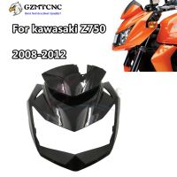 ฝาครอบไฟหน้าและคอส่วนหน้าส่วนหน้าส่วนหน้าสำหรับ Z-750 Z 750 2007 2008 2009 2010-2012ขาวดำส้มสีเขียว Z750