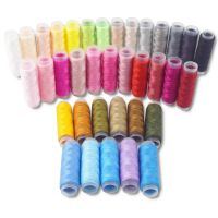 【YD】 36 Colors Waxed Thread Colorful Leather Sets Hand Stitching for Sewing Machine Spools