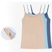 2023 Summer Womens Tops Casual Cotton Spaghetti Strap Camisoles Sleeveless Vest Solid Black/White Blue Tank Top Korean T-shirt