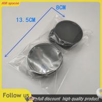 ? AM 4ชิ้น/ล็อต58mm ABS BLANK WHEEL Center CAP HUB ฝาครอบล้อรถล้อล้อยางศูนย์ HUB caps Car styling Accessories