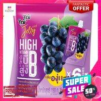 กุมิกุมิเยลลี่วิตามินบีองุ่น150กรัม  แพ็ค 6GUMI GUMI JELLY VITAMIN B GRAPE 150G PACK 6