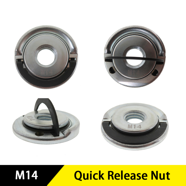 Quick Release Flange Nut M14 Tool Flange Grinder Lock Nut Quick Change