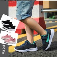 【hot sale】 ☼ C19 New childrens sports shoes (28-38 size) boys and girls soft-soled breathable running shoes kids Velcro sneakers shoes