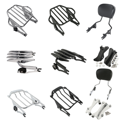 Motorcycle Detachable Sissy Bar Luggage Rack Docking Kit For Harley Touring Road King Road Glide Street Glide 2014-2021