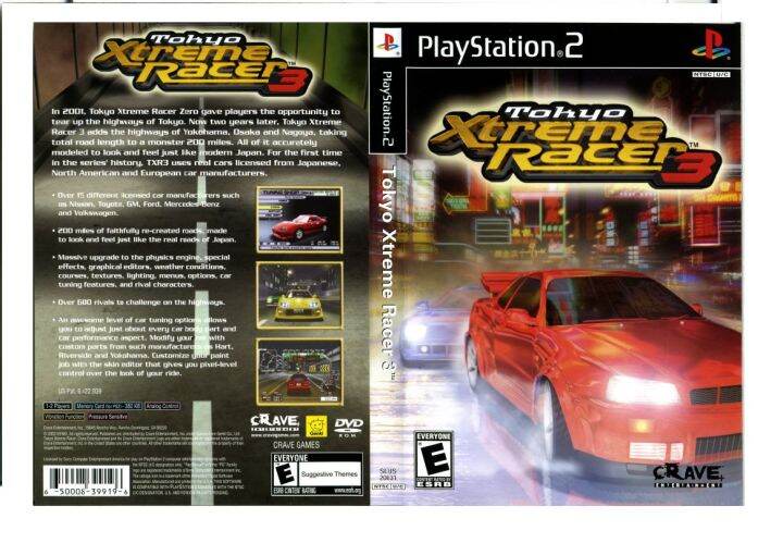 tokyo xtreme racer 3 ps2