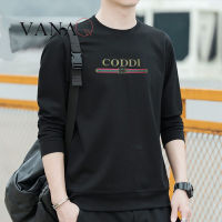 VANAQเสื้อกันหนาวผู้ชายSlimเสื้อเชิ้ตแขนยาวเกาหลีเสื้อยืด