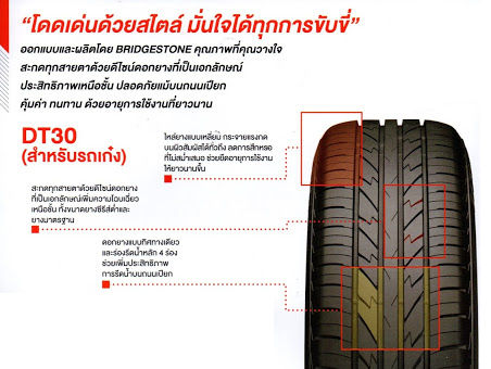 ยางรถยนต์-ขอบ16-dayton-215-60r16-รุ่น-dt30-2-เส้น-ยางใหม่ปี-2023-made-by-bridgestone-thailand