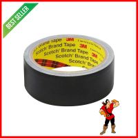 เทปผ้ามันเงา 3M 36 MMX8Y สีดำUTILITY DUCT TAPE 3M 36MMX8Y BLACK **บริการเก็บเงินปลายทาง**